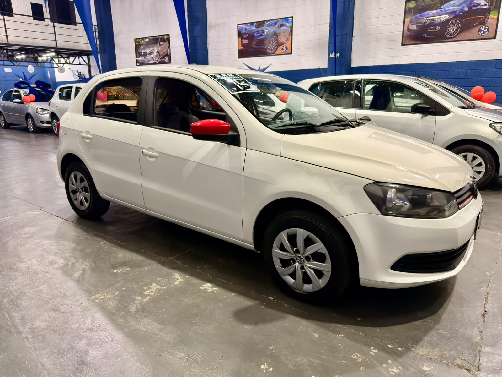VOLKSWAGEN GOL 2015 branco seminovo à venda na B.R.M Multimarcas em Bragança Paulista